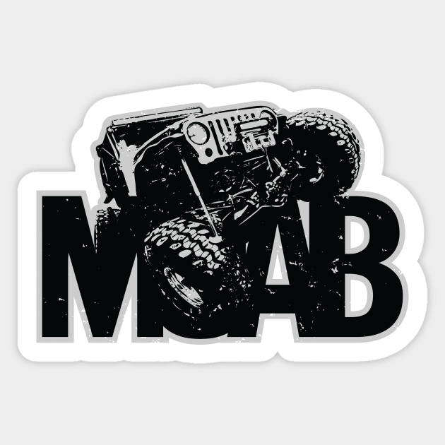 Moab Utah Off-road Adventure Sticker by hobrath